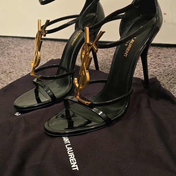 Worn Once Authentic YSL Cassandra Saint Laurent 100 Heels size 39 - Picture 6 of 9